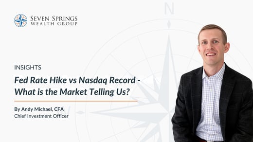Fed Rate Hike vs Nasdaq Record - What is the Market Telling Us?