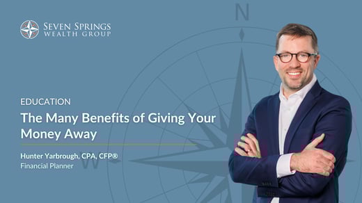The Many Benefits of Giving Your Money Away
