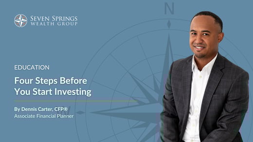 Four Steps Before You Start Investing